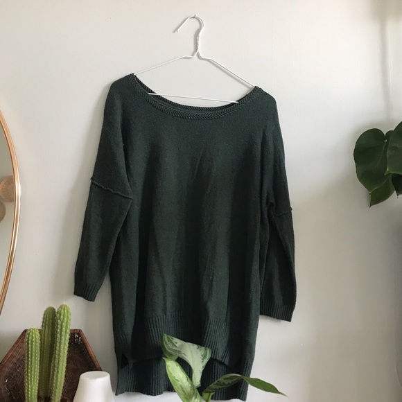 L.O.G.G. by H&M Hunter Green Sweater - Picture 1 of 3